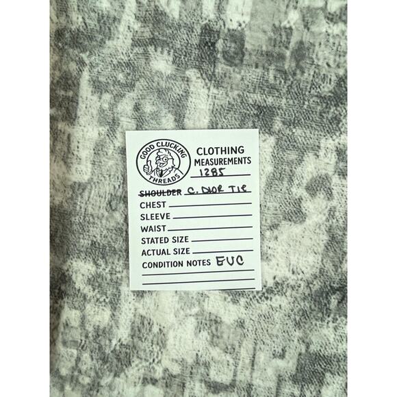 Christian Dior All Silk Red Medallion Necktie Tie - Picture 3 of 4